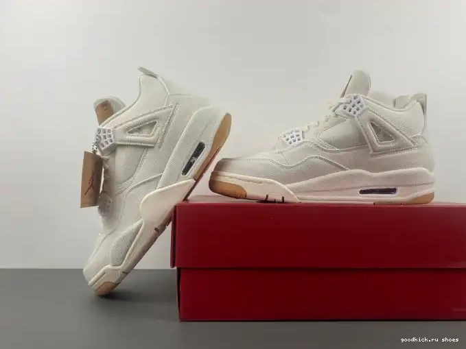Jordan 4 Levi's Air x 'White' AO2571-100 0621